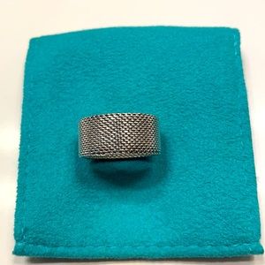 Authentic, like new Tiffany & Co. Sterling Silver ring
